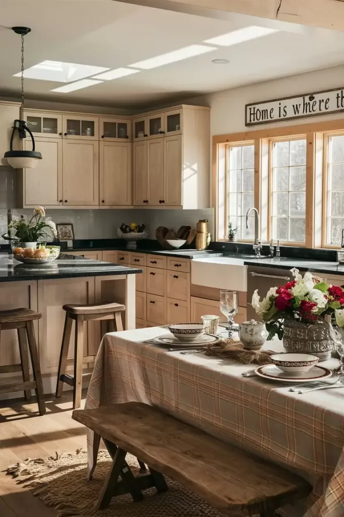 Country style kitchen 36