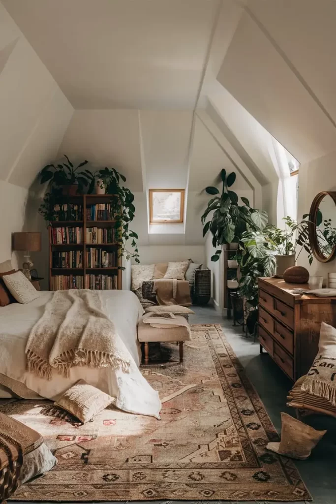 Serene Boho Bedroom 15