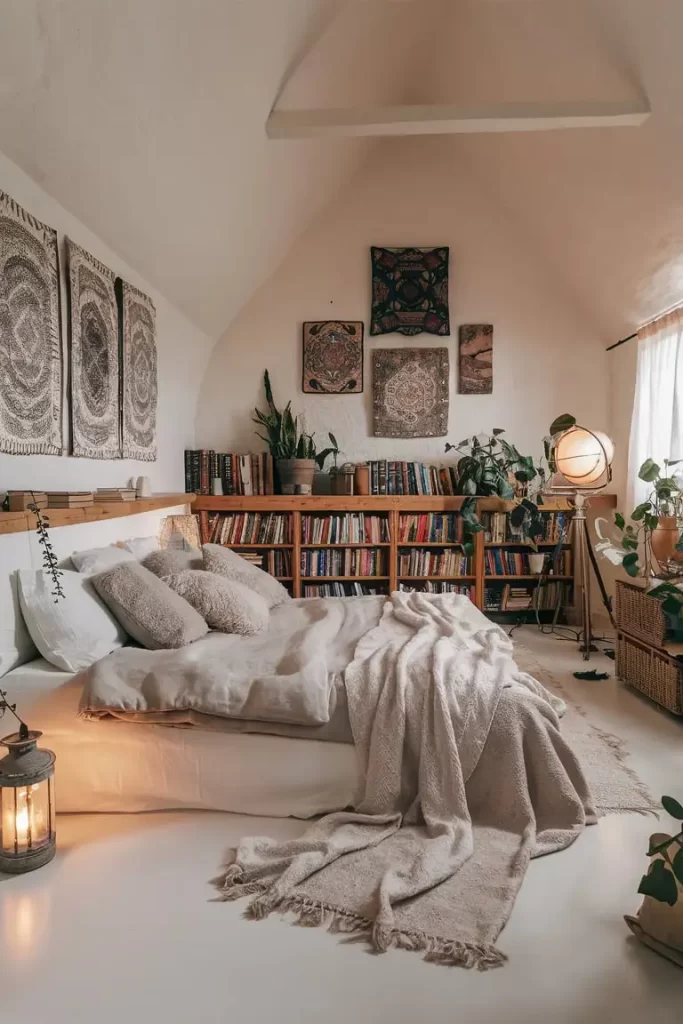 Serene Boho Bedroom 40