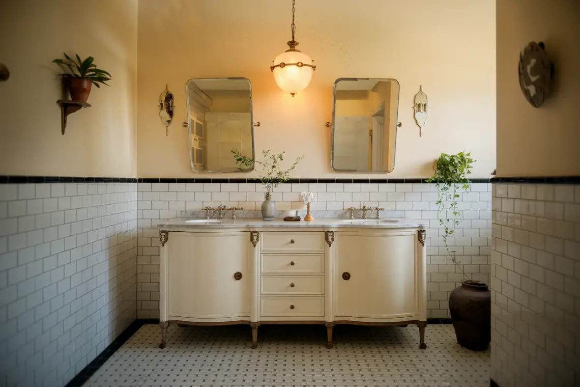 How to Create a Vintage Bathroom: Key Design Elements