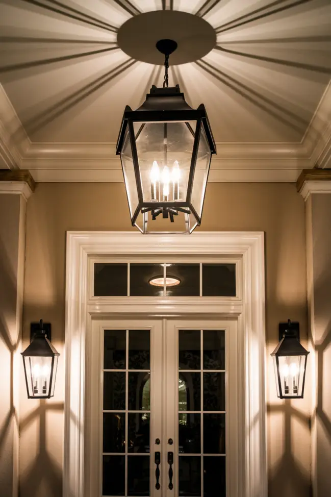 An elegant entryway