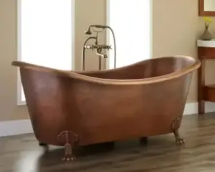 Antique copper bathtub by GemLookdesign