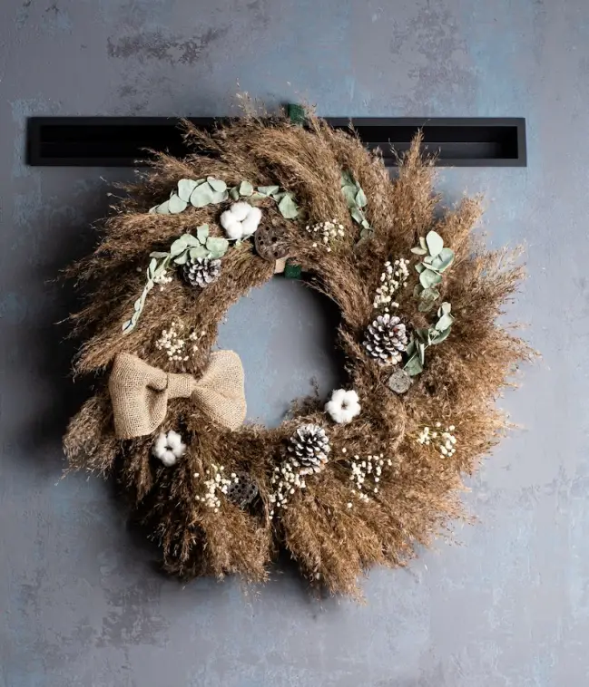 Boho Christmas Wreath