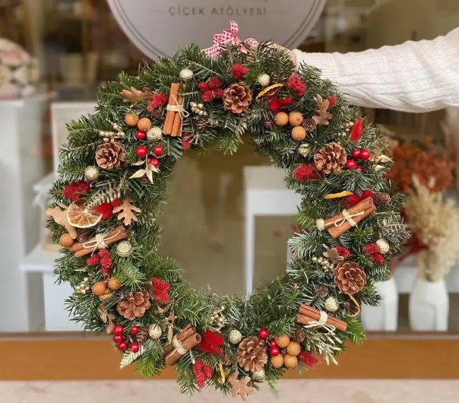 Christmas Front Door Wreath