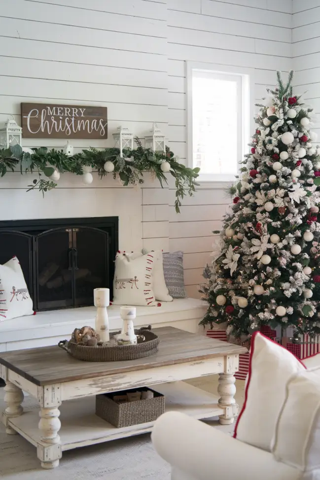 Cozy Farmhouse Christmas Decor