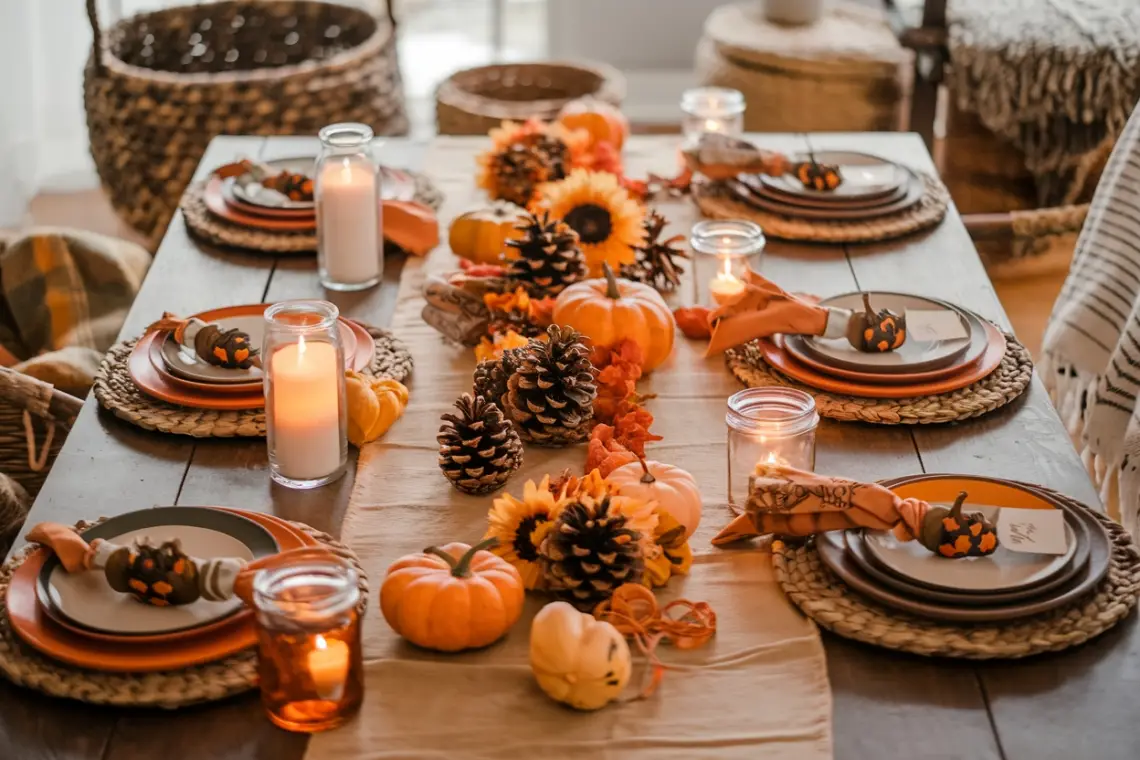 Fall Tablescape Ideas: How to Create a Perfect Harvest Table Setting