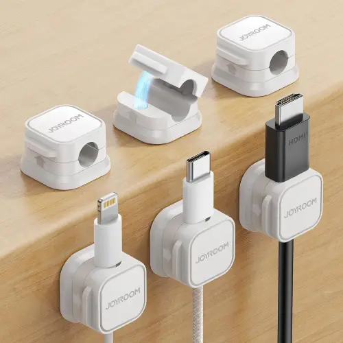 Home office makeover - 6 Pack Magnetic Cable Clips