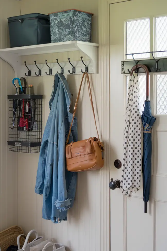 Hooks for Efficient Entryway Storage