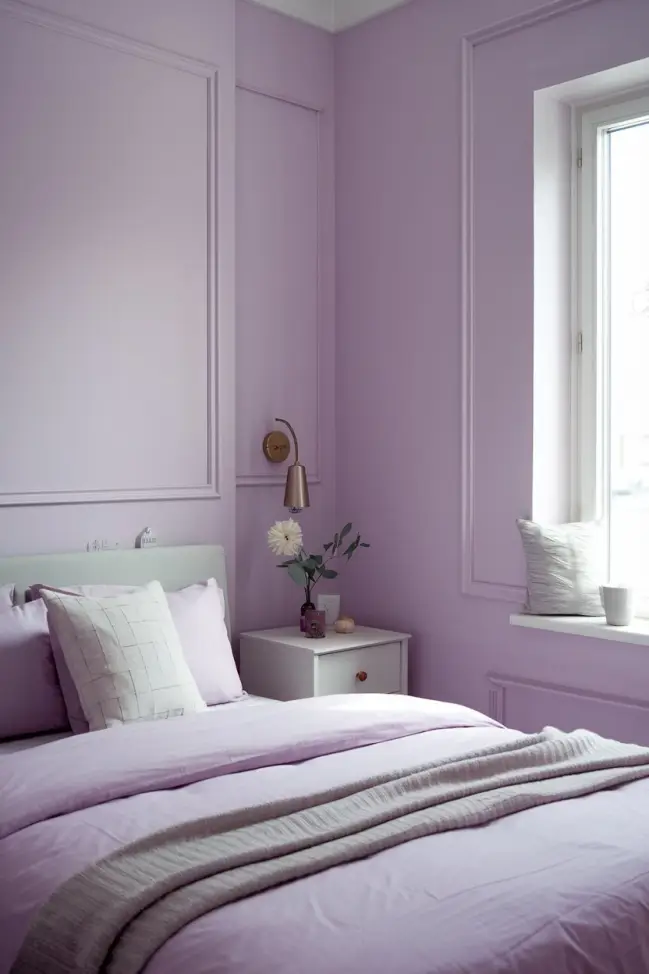 Small Bedroom with Soft Colors